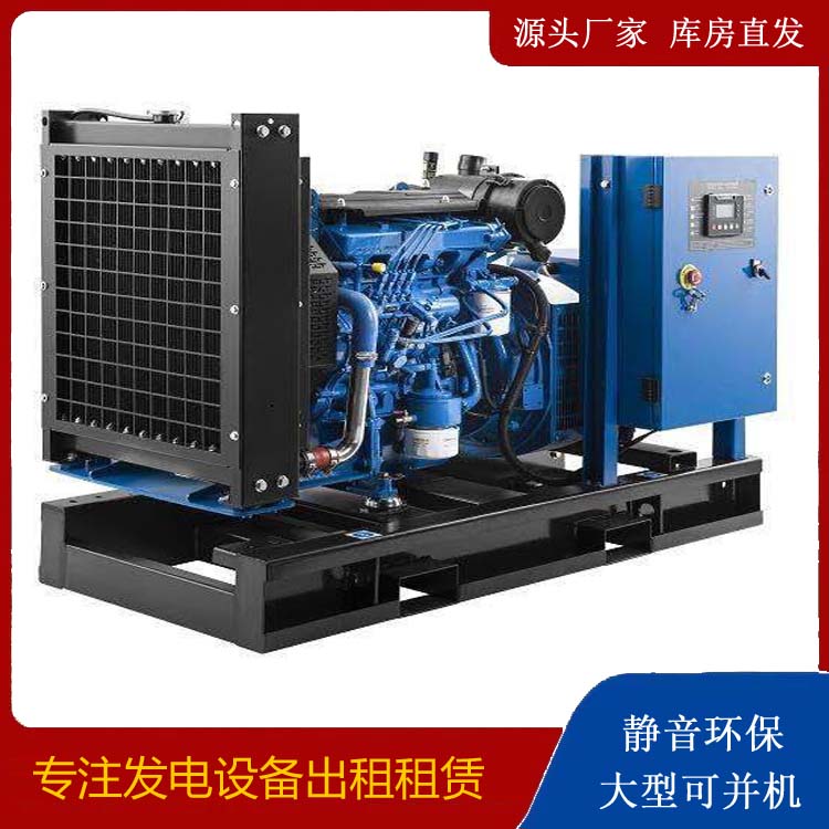 博尔塔拉出租发电机 潍柴发电机一定要预防通风管道的堵塞和灰尘