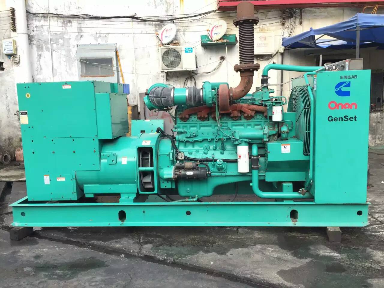 博尔塔拉租赁发电机-柴油发电机不正常冒烟的原因